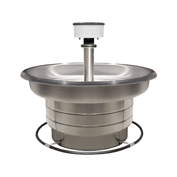 Bradley - 54″ Stainless Steel Circular Classic Washfountain