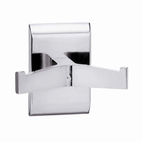 Bradley - Contemporary Series Chrome Plated Double Robe Hook