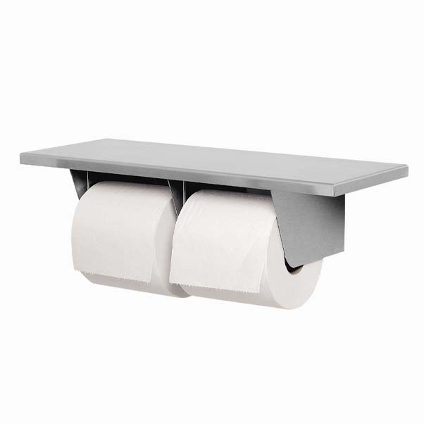 Bradley - Toilet Paper Dispenser With Shelf