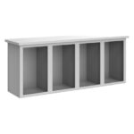 Banca de pedestal Lenox para vestidor Bradley