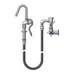 Llenaollas de pared – modelo B-0605 T&S Brass