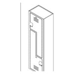 Banca con locker Lenox Cubby Bench Bradley