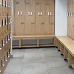 Lockers Smart de laminado compacto y aluminio Modumex