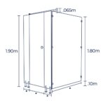 Mampara Leeder Arte – modelo ARTE-IMPERIAL Modumex