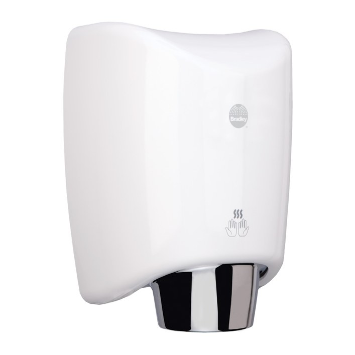 Secador de manos de aire caliente con motor ajustable